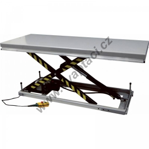 Hydraulický zvedací stůl HV5, nosnost 500 kg, zdvih 1000 mm, rozměr 2000x800 mm