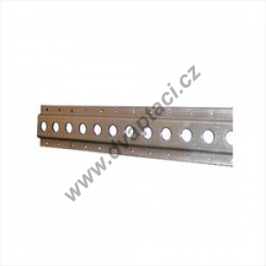 Kolejnice ukotvovací s kruhovou dírou pr. 20 mm - 0921106