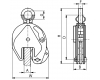 Zvedací svěrky vertikální DE 1,0